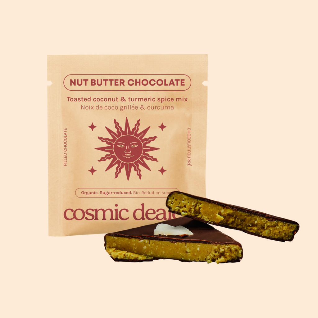 Cioccolatino al burro di frutta secca - Cocco & Curcuma - 20 gr