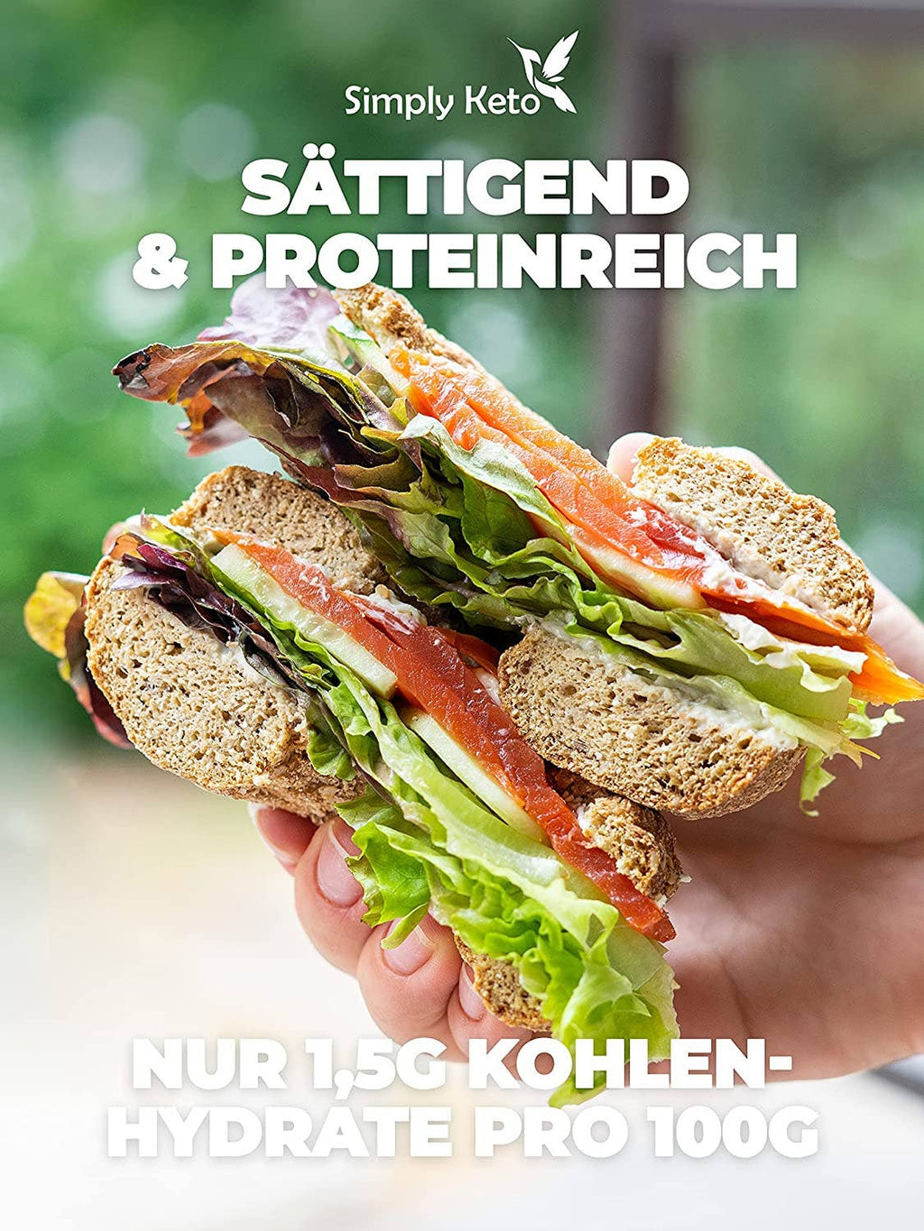 Miscela di cottura per bagel a basso contenuto di carboidrati