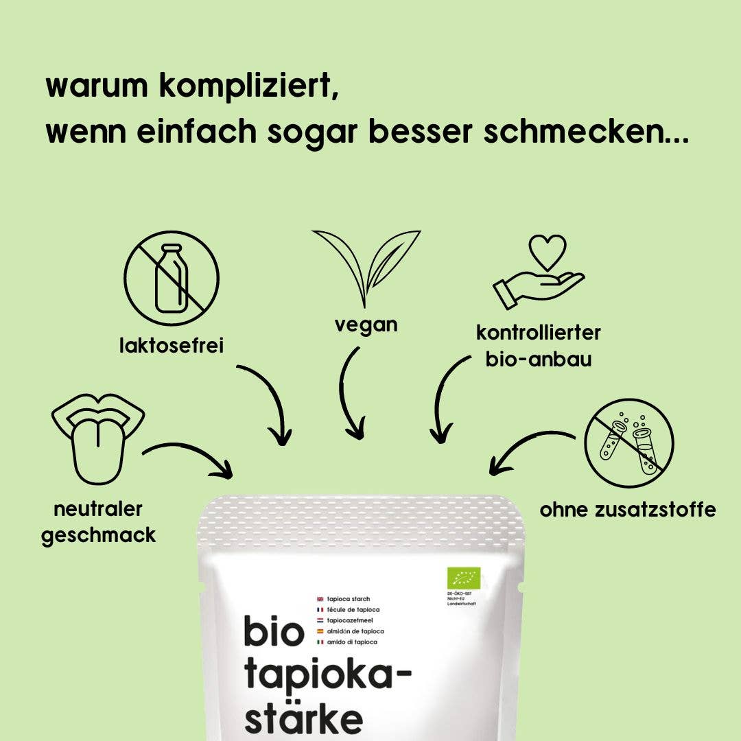 Amido di tapioca biologico – 900 g