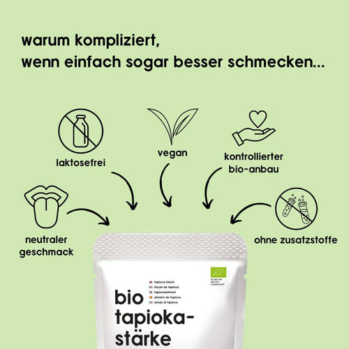 Amido di tapioca biologico – 900 g