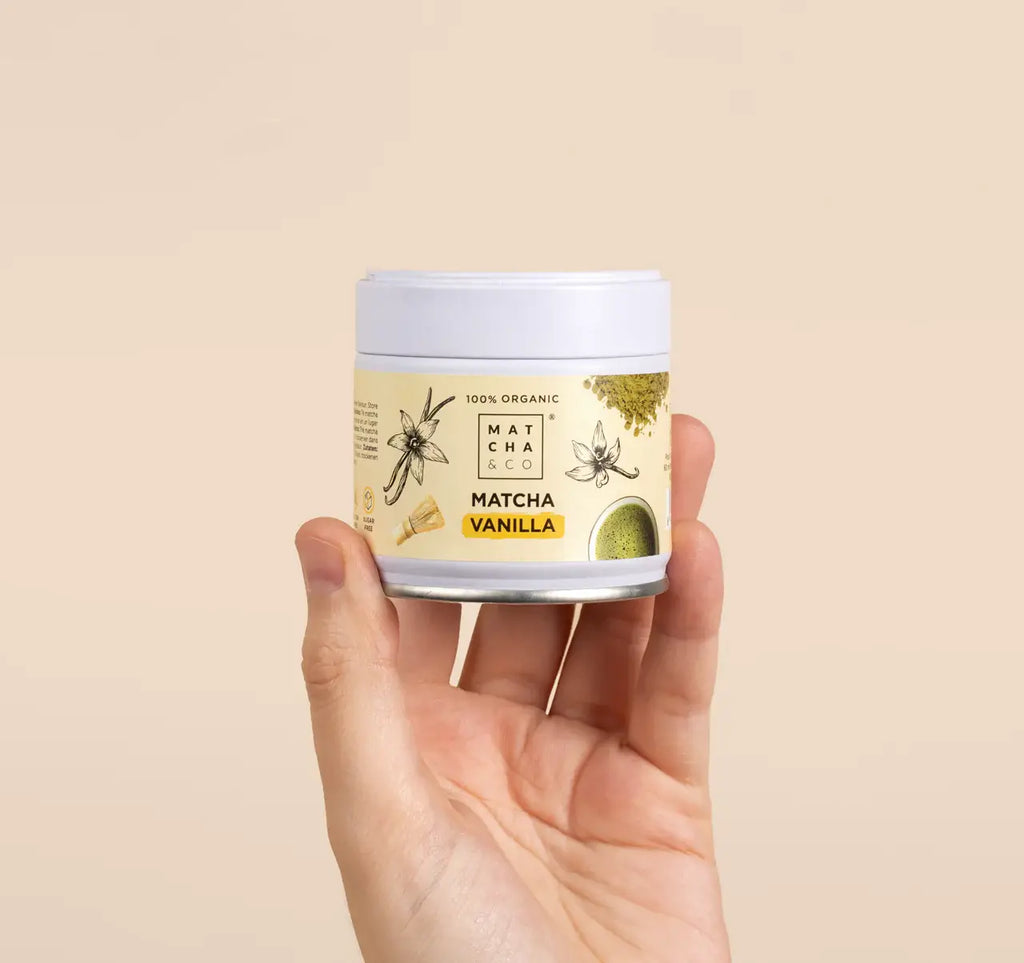 Matcha biologico alla vaniglia: 30 grammi